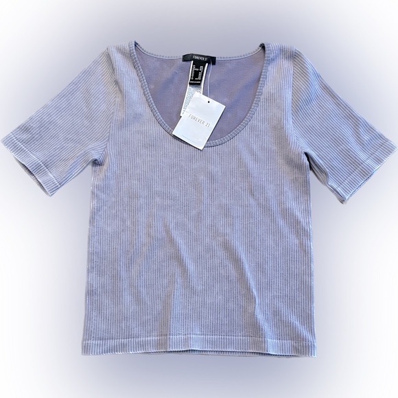 Forever 21 Ribbed Top - Picture 1 of 1